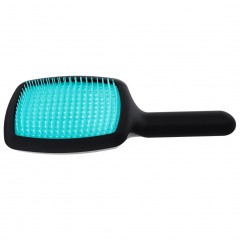 Giorgio Janeke Curvy Brush quot;Mquot; Vented Black Turquoise  Пышная кисть &amp;quot;М&amp;quot; Вентилируемый черный бирюзовый