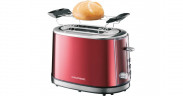 Grundig Grundig Red Sense Toaster TA 6330 rot/edelstahl, 950 Watt, fur 2 Scheiben Toast rot/edelstahl Grundig Red Sense Toaster TA 6330 красный/нержавеющая сталь, 950 Вт, на 2 ломтика тостов
