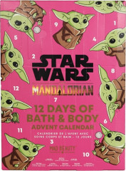 Mad Beauty Star Wars The Mandalorian The Child Adventskalender 2026, Mad Beauty Star Wars The Mandalorian The Child косметический адвент-календарь 2026 с уходом для ванны и тела, 12 подарков