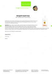 Kraueterhaus Sanct Bernhardt Marigold Liquid Soap, 250 мл