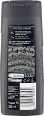 Balea MEN Duschgel Active Carbon 3in1, 300 ml, Гель для душа Active Carbon 3 в 1 с активированным углём и ароматом кедра, 300 мл