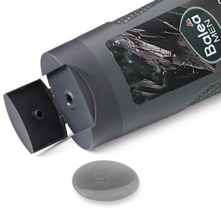 Balea MEN Duschgel Active Carbon 3in1, 300 ml, Гель для душа Active Carbon 3 в 1 с активированным углём и ароматом кедра, 300 мл