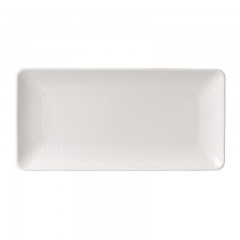 Wedgwood Wedgwood Gio weiss Tablett rechteckig 21x10,5 cm Wedgwood Gio белый Поднос прямоугольный 21x10,5 см