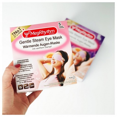 MegRhythm Warmende Augen-Masken Parfumfrei Согревающие маски для глаз без запаха