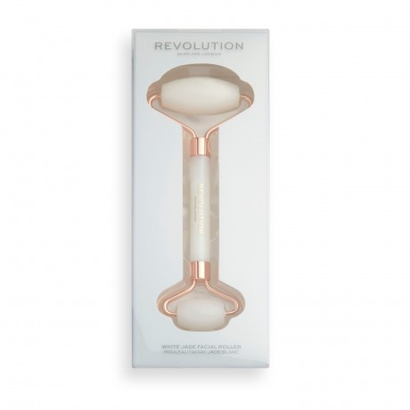 Revolution Skincare Jade Facial Roller White  Нефритовый ролик для лица белый