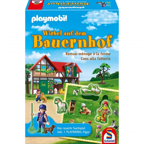 Schmidt Spiele PLAYMOBIL Puzzle-Duell Spiel inkl. Playmobil-Figur Игра-головоломка PLAYMOBIL с фигуркой Playmobil