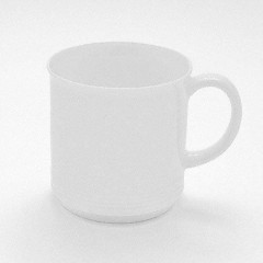 Friesland Friesland Jeverland Weiss Becher mit Henkel,stapelbar 0,25 L Кружка Friesland Jeverland Weiss с ручкой, штабелируемая, 0,25 л