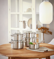 R\u00f6sle R\u00f6sle Topfset 5-tlg. ELEGANCE silber Набор кастрюль R&amp;amp;u00f6le, 5 шт. ЭЛЕГАНТНОСТЬ