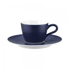 Seltmann Weiden Seltmann Weiden Life Molecule Denim Blue Espressoobertasse 0,09 L Seltmann Weiden Life Molecule Denim Синяя чашка для эспрессо 0,09 л