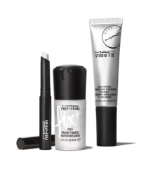 MAC Hypnotizing HolidayTricks of the Trade Kit, МАК Набор косметических средств для кожи лица Праймер+База для губ+Фиксирующее средство