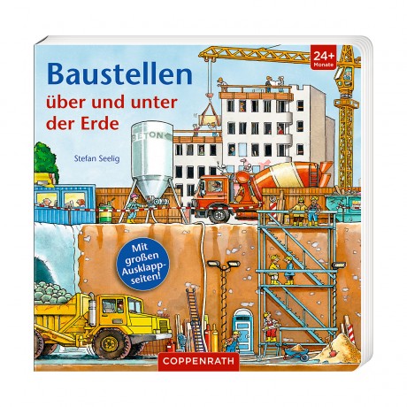 Coppenrath Verlag Baustellen uber und unter der Erde Строительные площадки над и под землей