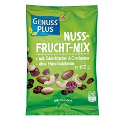GENUSS PLUS Nuss-Frucht-Mix 150 г