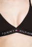 Tommy Hilfiger UNLINED TRIANGLE Triangle bra black UNLINED TRIANGLE Бюстгальтер с треугольными чашечками черный