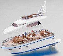 SIKU SIKU 1849 Schwertransport mit Yacht  1:87 Тяжелый транспорт SIKU 1849 с яхтой 1:87