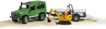 Bruder BRUDER 02593 Land Rover Defender БРАТ 02593 Ленд Ровер Дефендер