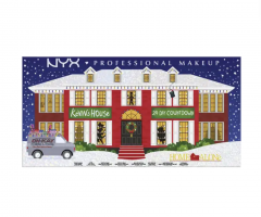 NYX PROFESSIONAL MAKEUP Adventskalender 2024 Home Alone "Kevin's House", Адвент-календарь 2024 "Один дома. Дом Кевина", 24 полноразмерных косметических средств для лица