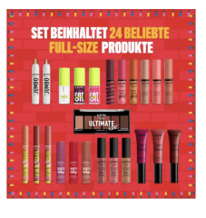 NYX PROFESSIONAL MAKEUP Adventskalender 2024 Home Alone "Kevin's House", Адвент-календарь 2024 "Один дома. Дом Кевина", 24 полноразмерных косметических средств для лица