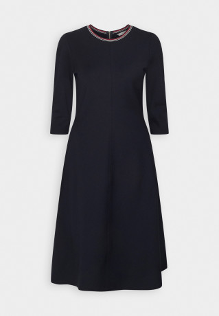 Tommy Hilfiger FIT FLARE PUNTO  Day dress desert sky FIT FLARE PUNTO Повседневное платье небо пустыни