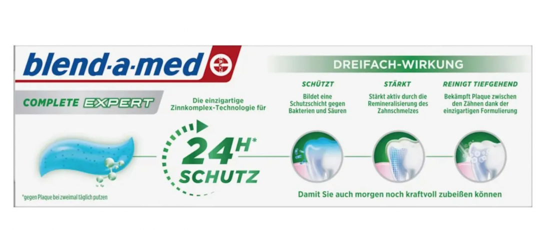 Blend-a-Med Complete Protect Expert, Зубная паста глубокого очищения 75мл