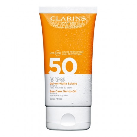 Clarins Gel-en-Huile Solaire Corps UVB/UVA 50  Gel-en-Huile Solaire Corps UVB/UVA 50