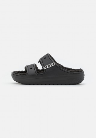 Crocs CLASSIC COZZZY Hausschuh black CLASSIC COZZY Тапочки черный