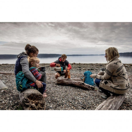 Biolite Biolite Gaskocher BioLite Akku Camping Kocher CampStove Complete Cook Kit BNA0100 Metall Газовая плита Biolite Батарейная походная плита BioLite CampStove Полный комплект для приготовления пищи BNA0100 Металл