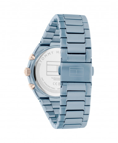Tommy Hilfiger IP CASE DIAL WITH CG ACCENTS Chronograph watch blue IP CASE DIAL WITH CG ACCENTS Часы с хронографом синий