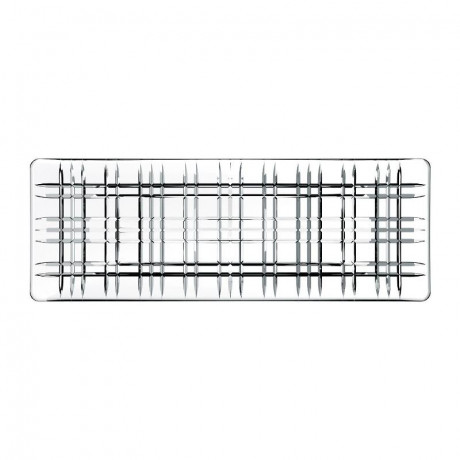 Nachtmann Nachtmann Square Platte rechteckig Glas 42x15x2,4 cm Nachtmann Square Тарелка прямоугольная стеклянная 42x15x2,4 см