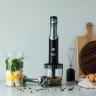 wilfa wilfa Stabmixer ESSENTIAL, SM-1000FP, Edelstahl mit gummiertem Griff  Погружной блендер wilfa ESSENTIAL, SM-1000FP, нержавеющая сталь с прорезиненной ручкой