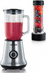 Severin Severin Standmixer Mix  Go SM 3737, 500 W, 1 Liter, inkl. Smoothie-Maker und abnehmbaren Mixbehalter  Настольный миксер Severin Mix Go SM 3737, 500 Вт, 1 литр, в комплект входит смузи-генератор и съемный контейнер для смешивания.