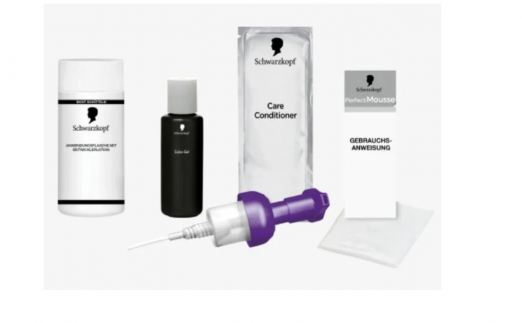 Schwarzkopf Perfect Mousse Краска-мусс для волос, тон 400 Темно-коричневый