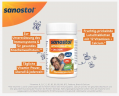 Sanostol Lutschtabletten ohne zucker 75stk x 2packs, Пастилки с витаминами и кальцием для ежедневного приема, без сахара, для детей от 4-х лет, 75 шт x 2 упаковки