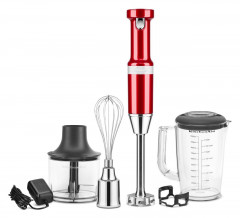 KitchenAid KitchenAid Akku-Stabmixer KitchenAid Stabmixer ARTISAN,kabellos mit Akku LIEBESAPFELROT Liebesapfel Rot Беспроводной ручной блендер KitchenAid Ручной блендер KitchenAid ARTISAN, беспроводной с аккумулятором LOVE APPLE RED