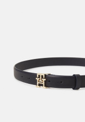 Tommy Hilfiger MONOGRAM LOGO HIGHWAIST Belt space blue МОНОГРАММА ЛОГОТИП HIGHWAIST Ремень космический синий