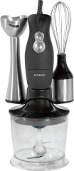 BOMANN BOMANN Stabmixer SMS 349 CB, 200 W, Stabmixer-Set – Edelstahl-Stabmixer, Multizerkleinerer und Schneebesen  Ручной блендер BOMANN SMS 349 CB, 200 Вт, набор ручного блендера ручной блендер из нержавеющей стали, мультиизмельчитель и венчик