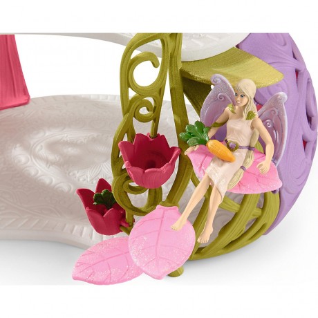 Schleich Schleich bayala 42445 Glitzerndes Blutenhaus mit Einhornern Schleich bayala 42445 сверкающий цветочный домик с единорогами