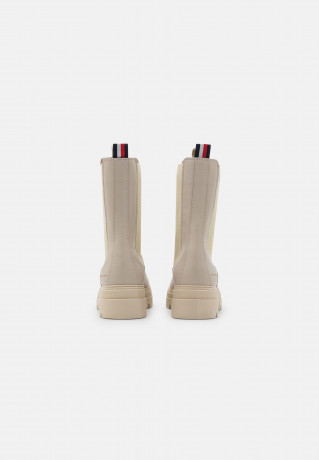 Tommy Hilfiger MONOCHROMATIC Ankle boots classic beige МОНОХРОМАТИЧЕСКИЙ Ботильоны классический бежевый