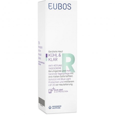 Eubos KUHL & KLAR Anti-Rotung Tagescreme LSF 20 KUHL & KLAR дневной крем против покраснений SPF 20