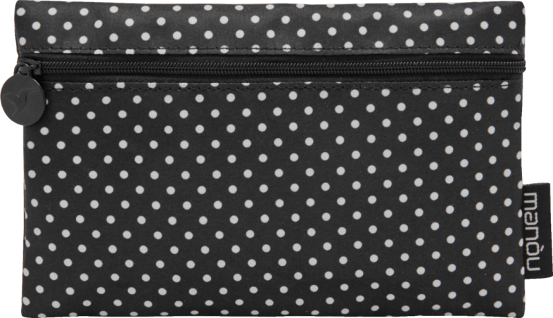 Soapland Schminktasche Женская косметичка, schwarz mit weissen Punkten, 1 шт.
