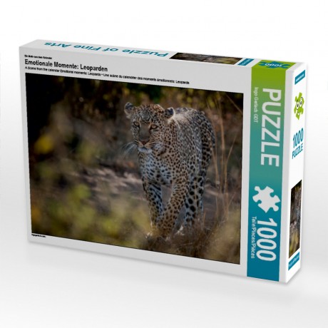 CALVENDO Puzzle CALVENDO Puzzle Emotionale Momente: Leoparden Пазл CALVENDO Puzzle Эмоциональные моменты: леопарды
