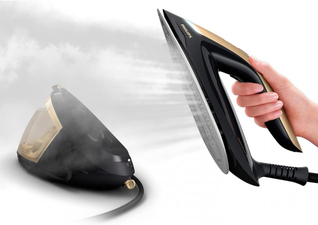 Philips Philips Dampfbugelstation PerfectCare,Bugelstationen mit Dampfstation,Bugelstation, Dampf, 1,8L Tank abnehmbar,Bugeleisen,Dampfbugeleisen,Dampfbugelstation Паровая гладильная станция Philips PerfectCare, гладильные станции с паровой станцией, гла