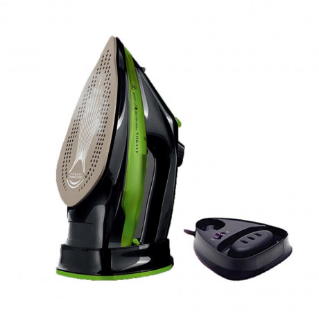 Dedom Dedom Reisebugeleisen Reise-Dampfbugeleisen, Dampfbugeleisen, Antihaft-Bugelsohle, 2400W, drahtlos, 360ML, Lila, Grun Grun Дорожный утюг Dedom, дорожный аровой утюг, паровой утюг, подошва с антипригарным покрытием, 2400 Вт, беспроводной, 360 мл, фио