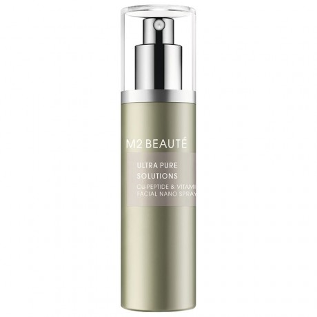 M2 Beaute Ultra Pure Solutions Cu-Peptide & Vitamin B Facial Nano Spray Gesichtsspray Gesichtspflege, 75 мл