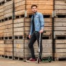 HUDORA Scooter HUDORA Big Wheel 205 RX Pro schwarz\/grun Самокат HUDORA Big Wheel 205 RX Pro черный/зеленый