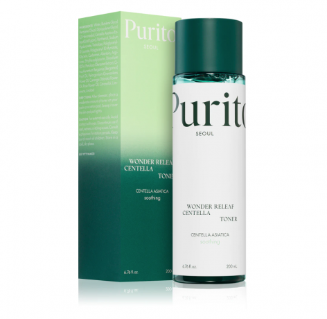 Purito Wonder Releaf Centella Toner Увлажняющий тоник для успокоения и укрепления чувствительной кожи 200мл