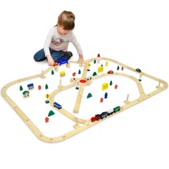 LittleTom Holzeisenbahn EPR-HE-125 Деревянный паровозик ЭПР-ОН-125