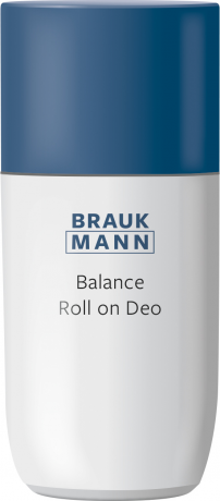 Braukmann Deo Roll-on Balance, 75 ml, Hildegard Braukmann дезодорант для всех типов кожи, для мужчин, 75 мл