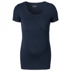 noppies Umstands Still-Shirt Lely dunkelblau