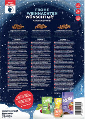 WOW Hundesnack Adventskalender 2026 102 g, WOW адвент-календарь лакомств для собак 2026 Christmas Cubes с мясом и овощами, 24 порции, 102 г