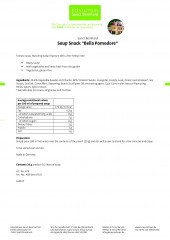 Krauterhaus Sanct Bernhardt Soup Snack "Bella Pomodore", 20 г